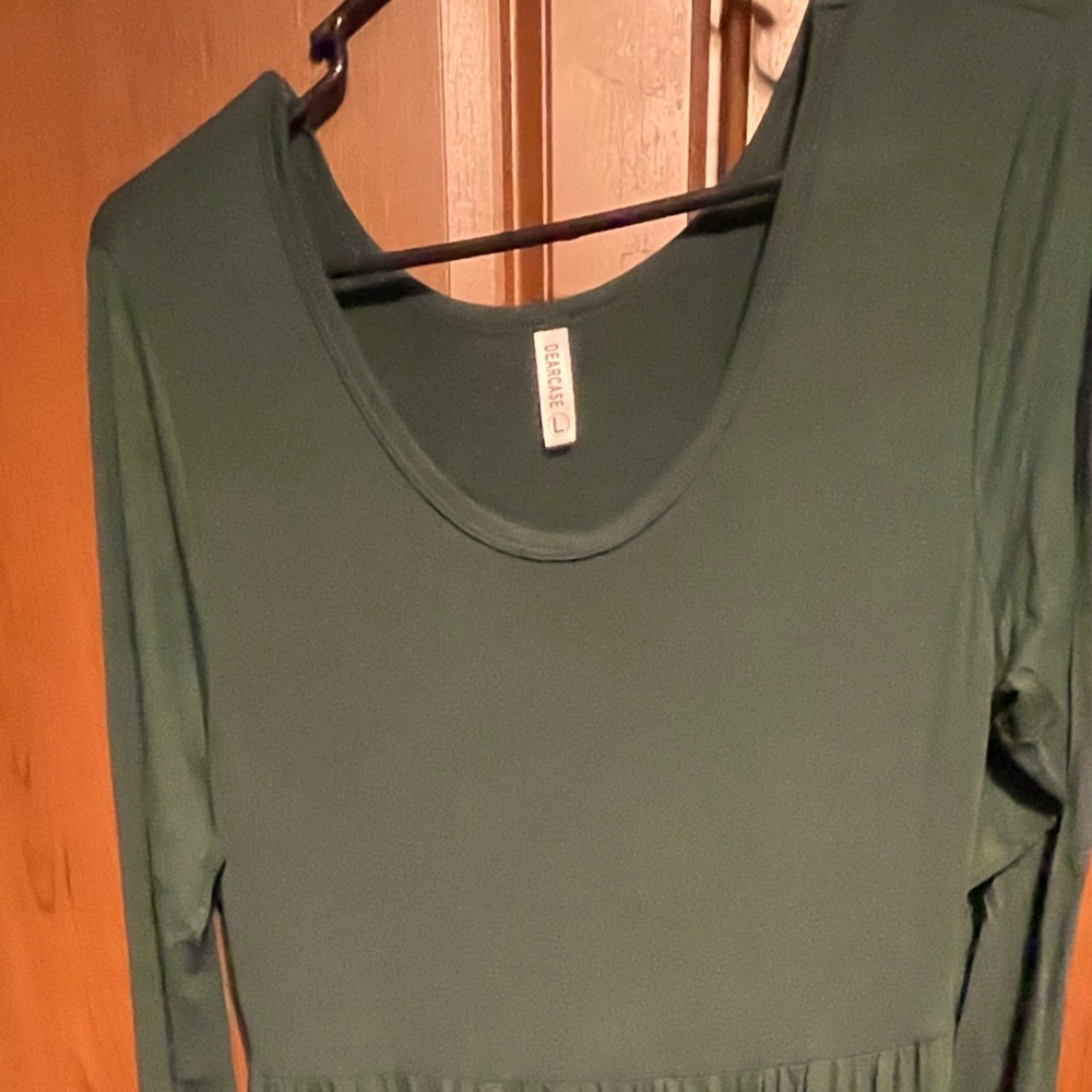 Green gown